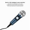 Wired Condenser Microphone 3.5mm with UShaped 3.5mm Audio Adapter for