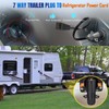 KarlKers 7 Pin Trailer Plug to DC 12V Power Cord