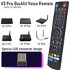 Upgraded V3 Pro Backlit Remote Replacement Voice Remote Compatible with