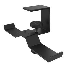 6amLifestyle Headphone Stand, Universal Aluminium Headphone Holder, Headset Stand with Adjustable Clip for Headphones, Overhead Headphones, Gaming Headphones