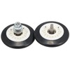 Supplying Demand 4581EL2002L Dryer Drum Support Roller 2 Pack -