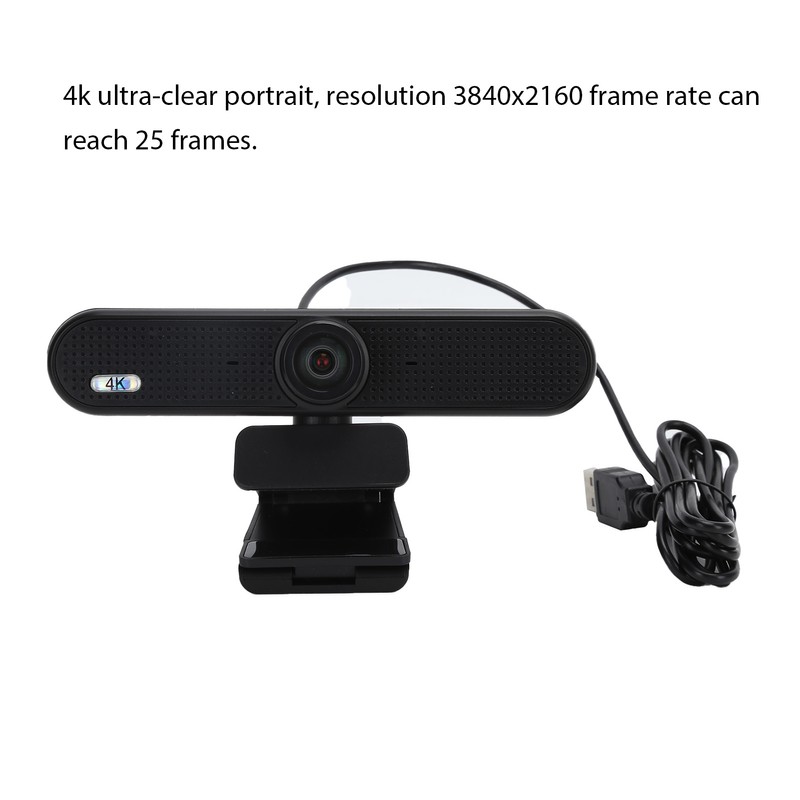C55e 4K HD Webcam with Microphone USB Computer Camera for