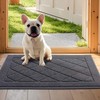 JSEI Dirt Trapper Door Mat 20"x32", Non-Slip Washable Entryway Mats,