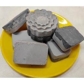 Grey Smoke Clay Shapes 500 Grams