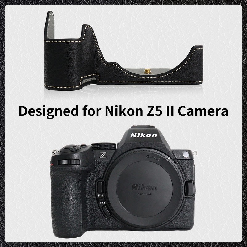 MUZIRI KINOKOO Nikon Z5 II Camera Mirrorless Retro Style PU