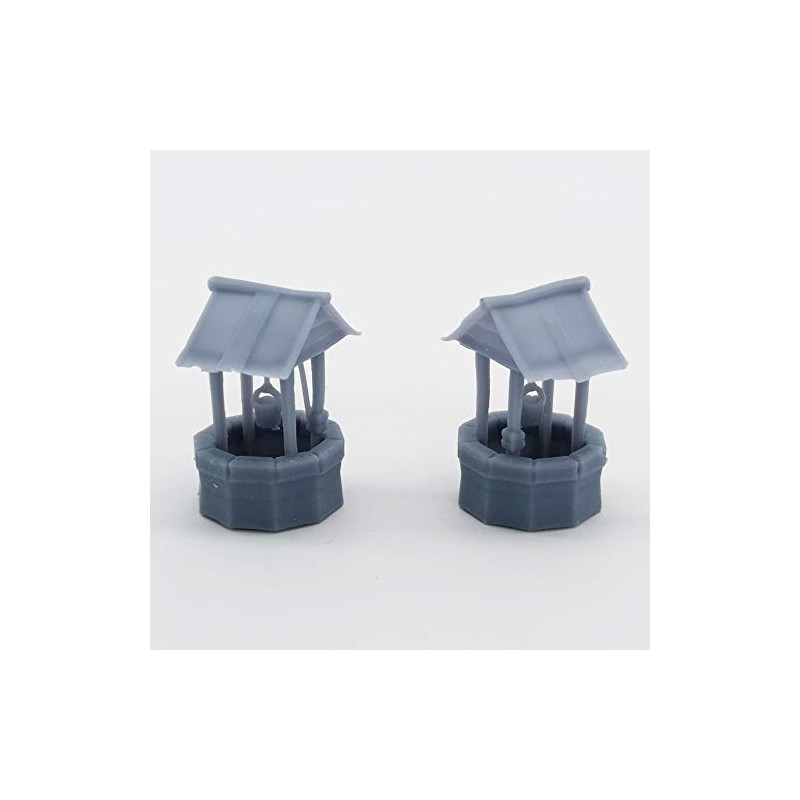 Outland Models Railway Scenery Old West Accessory Well 2 pcs