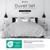 Tafts Duvet Cover Set, King Size - 100% Viscose Duvet