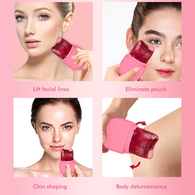 Ice Roller for Face Eliminate Edema Silicone Ice Balls Mould