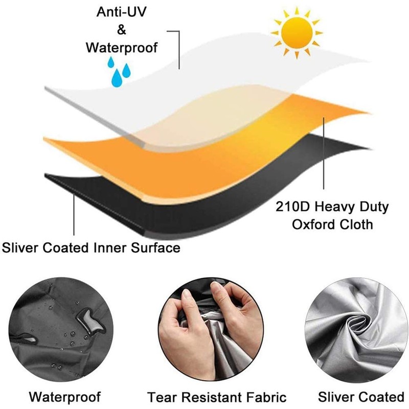 Leikance Universal Treadmill Cover, 210D Oxford Cloth, Dustproof, Waterproof, Protective