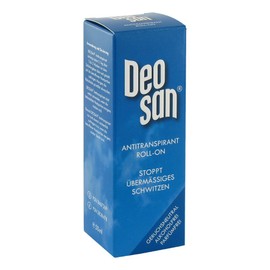 DEOSAN Roll-On 50 ml Antiperspirant Hyperhidrosis for Men and Women Against Strong Sweating on Armpits, Hands and Feet