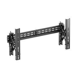 Mount Plus POP-48T Pop Out Video Wall Mount System for 37 to 70" TVs | TV Menu Board | Max VESA 600x400 | Commercial Grade 154 Lbs | Anti-Theft Protection | Full Extension to 8.7" (1 Pack)