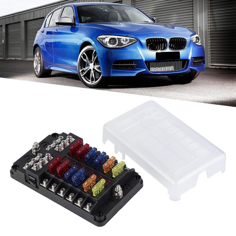 Caja de Fusibles, Caja de Fusibles de Cuchilla de 12