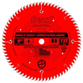 Freud LU98R009: 9" x 72T Single Sided Laminate/Melamine Blade