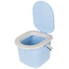 BranQ Outdoor Toilet 15.5 Litres Blue