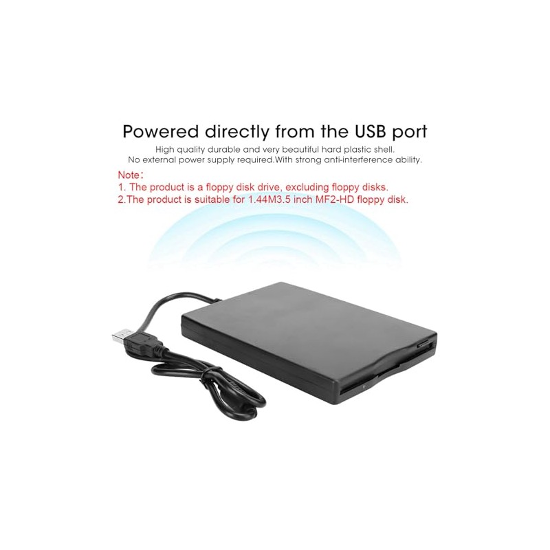 Lector de Tarjetas Externo USB 3.5" - Portátil y Alimentado