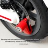 MUQIDA 2PCS Motorcycle Disc Brake Lock, Anti-Theft Waterproof Safety Wheel