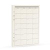 6 Ring Binder Refill, Undated A5 Planner Inserts, Monthly Planner