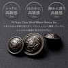 Hi_State_Clear Button for Blazer, Silver Buttons, Metal Buttons, Blazer Buttons,