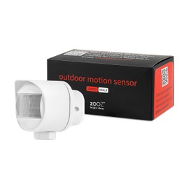 Zooz Outdoor/Indoor Motion Sensor ZSE70, Z-Wave Long Range, Temperature Monitoring, 800 LR Range