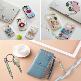 30 Pcs Beadable Keychain Bars Blanks Keychain - Making Supplies for DIY Crafts Jewelry Making Keychain Bars Accessories for Keychain Making Supplies Jewelry Making Gift