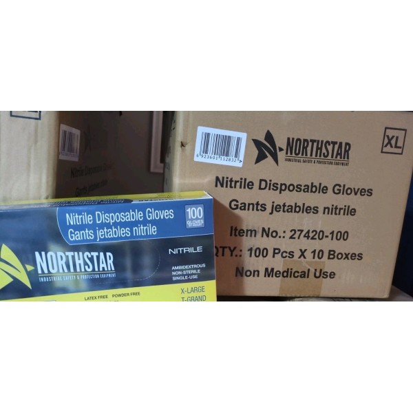 XL Disposable Gloves Bulk Buy 1000 Non Medical 10 Boxes