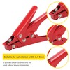 Portable Nylon Cable Tie Gun Adjustable Tension Plastic Zip Tie
