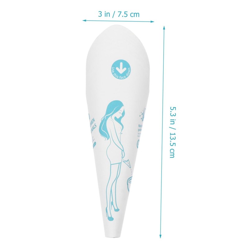 BESPORTBLE Female Standing Urinal Funnel 12 Pack Disposable Urination Devices