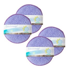 캐치맙 원형수세미, 2개입, 2개 Catchmop Round Scrubber, 2 Pieces