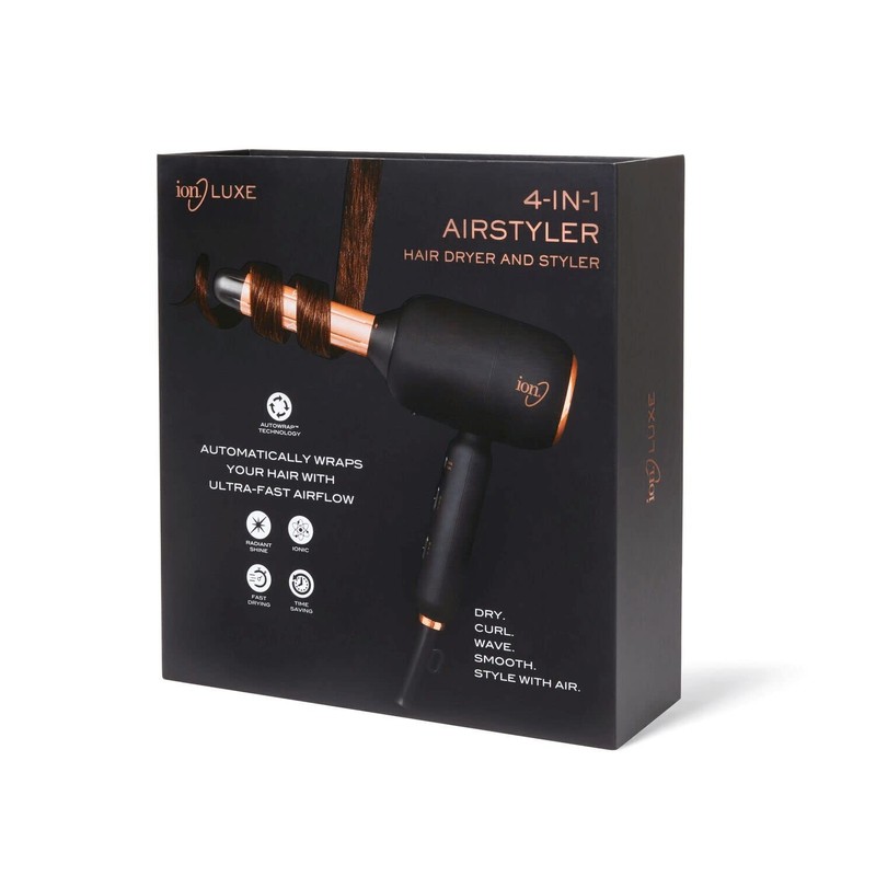 ion Luxe 4in1 Autowrap™ Airstyler Interchangeable Hair Dryer & Curler