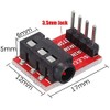 ICQUANZX TRRS 3.5 mm Audio Jack Breakout MP3 Stereo Headphones