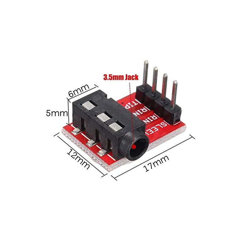 ICQUANZX TRRS 3.5 mm Audio Jack Breakout MP3 Stereo Headphones