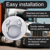 2pcs Hood Release Cable with 4 Circlips, 41.73in Hood Control