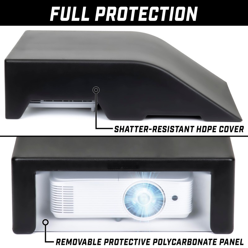 GoSports Golf Simulator Projector Cover - Floor Mounted Enclosure for