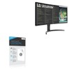 BoxWave Screen Protector Compatible with LG 35 Curved Monitor (35WN75C)