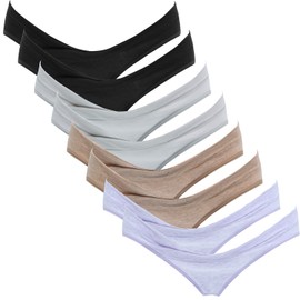 Suekaphin Womens Maternity Panties Maternity Underwear Pregnancy Postpartum Under Bump Brief,Sort G,XXLarge