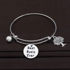 CENWA La mejor pulsera Busia Ever para regalo para mamá