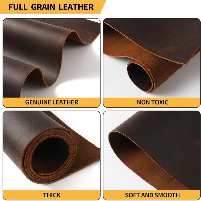 LWG Certified Leather Sheets for Laser Engraving | Indian Bovine
