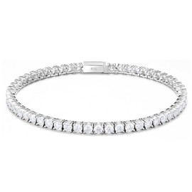 Cacupol Moissanite Tennis Bracelet for Women Sterling Silver 925 Diamond Bezel Pulsera White Gold Jewelry Men 3mm 7 in Gift for Lover Her Wife Mom Necklace Chain