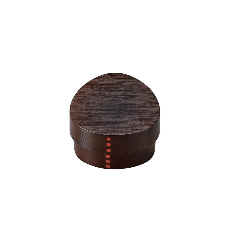 Tatsumiya Magewappa Wappa Rice Ball Case, Dark Brown Size: Approx.