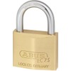 ABUS 266386 75/40 SB Brass Padlock