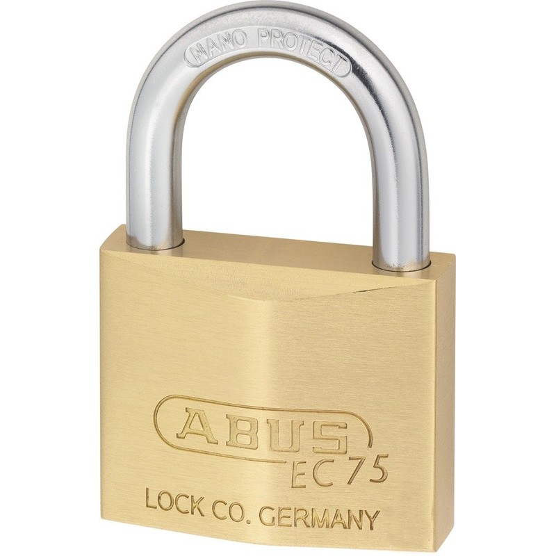 ABUS 266386 75/40 SB Brass Padlock