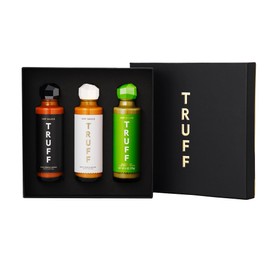 TRUFF TRUFF Jalape?o Lime Variety Pack - Gourmet Hot Sauce Set of the Original (6 oz), Jalape?o Lime (6 oz), and White Truffle Hot Sauce (6 oz), Unique Flavor Experiences with Truffle, 3-Bottle Bundle
