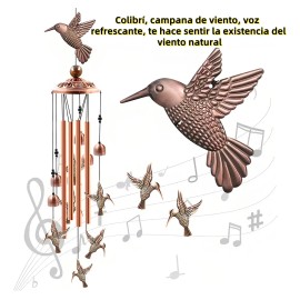 Colibrí Campana Árbol De Navidad Decorado Patio Regalo Set