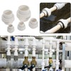 2" PVC Union Coupling Pipe Fitting PVC Adapter Schedule 40,
