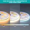 lichtvoll 24V COB LED Strip 5M - 480LEDs/m, Flicker-Free Ultra