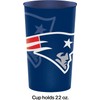 Trendware New England Patriots Souvenir Cups, 8 Count