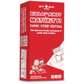 Kids Against Maturity: The Original Card Game for Kids and Families, Super Fun Hilarious for Family Party Game Night (Comic Edition)