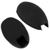 5pcs Black Rubber Sax Thumb Rest Saver Saxophone Finger Cushion