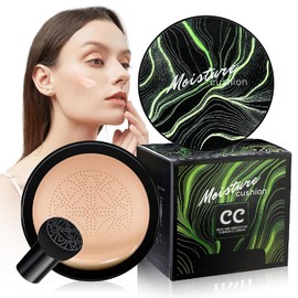 CC Creme BB Cream, Líquida Fundación, Mushroom Head Air Cushion, Base de Maquillaje Larga Duración Hidratante