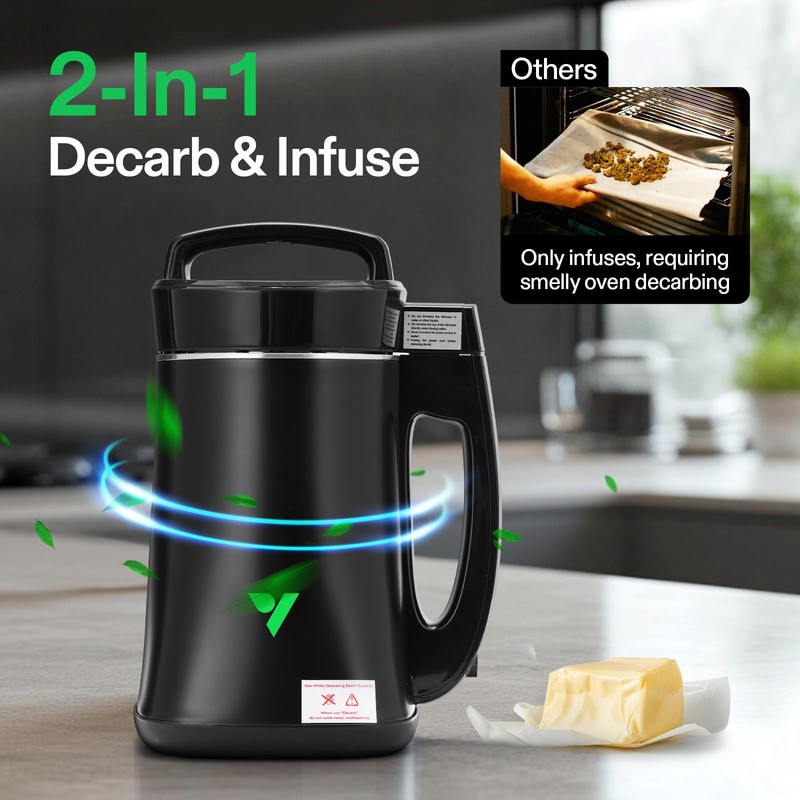VIVOSUN Herbal Decarboxylation and Infusion Machine, Botanical Extractor and Infuser